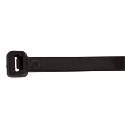 Normál kábelkötegelő 75×2.2mm, fekete
