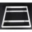 LED panel falon kívüli beépítőkeret fehér 600x600