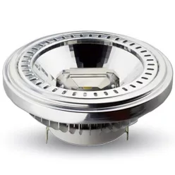 LED lámpa AR111 COB 15W  40° 12V meleg fehér