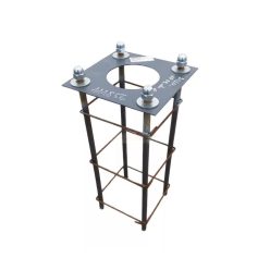 Alapvasalat acél lámpaoszlophoz 851