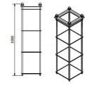 Alapvasalat acél lámpaoszlophoz 851