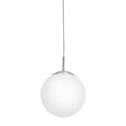 RONDO Függ. E27 1*60W 20cm matt nikkel