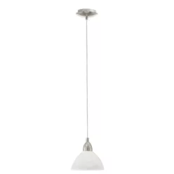 BRENDA Függ.E27/1x60W m.nikk/alab.búra