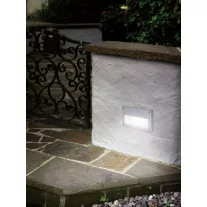 ZIMBA Kültéri Beép. fali E14 1*60W ezüst Zimba