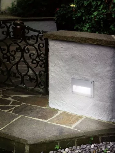 ZIMBA Kültéri Beép. fali E14 1*60W ezüst Zimba