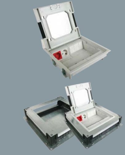 Padlódoboz komplett DLX 16 modul MV45 szerelvényhez