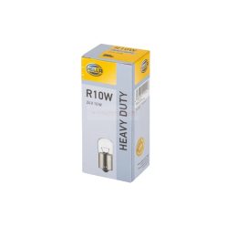 Hella Heavy Duty 24V 10W BA15S autó izzó R10W