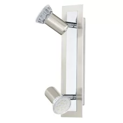 ROTTELO Fali/menny. GU10 LED 2x3Wm.nik/kr.