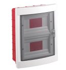 Lakáselosztó 16 modul IP20 süllyesztett Viko PE+N sín