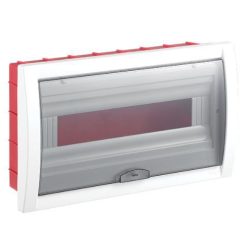 Lakáselosztó 18 modul IP20 süllyesztett Viko PE+N sín