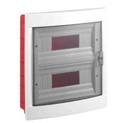 Lakáselosztó 24 modul IP20 süllyesztett Viko PE+N sín