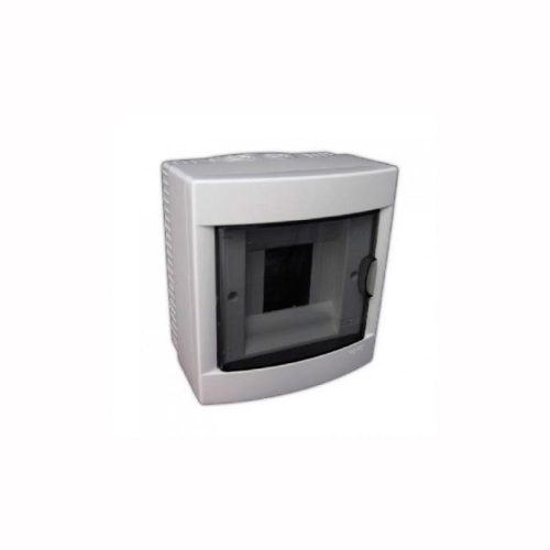 Lakáselosztó 4 modul IP40 falon kívüli Viko PE+N sín