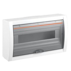 Lakáselosztó 18 modul IP40 falon kívüli Viko PE+N sín