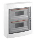 Lakáselosztó 24 modul IP40 falon kívüli Viko PE+N sín