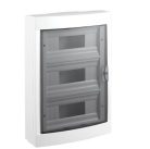 Lakáselosztó 36 modul IP40 falon kívüli Viko PE+N sín