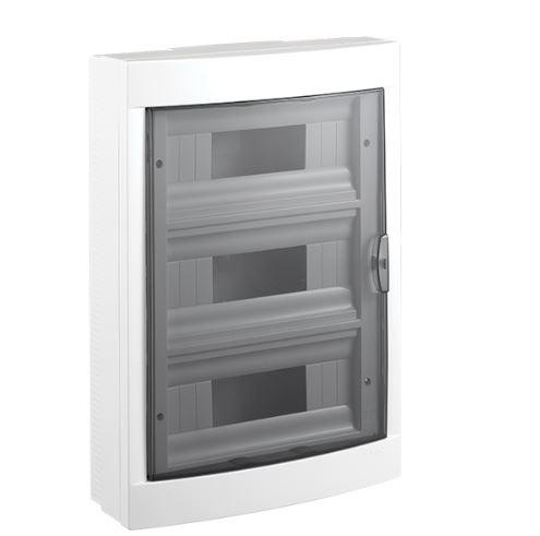 Lakáselosztó 36 modul IP40 falon kívüli Viko PE+N sín