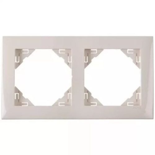 Efapel Logus90 BASE keret 2-es krém