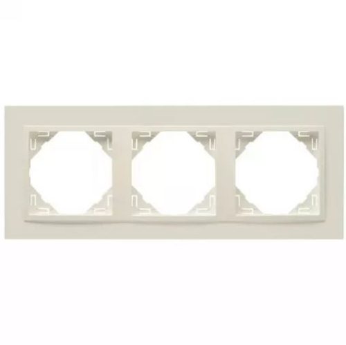 Efapel Logus90 BASE keret 3-es krém