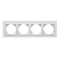 Efapel Logus90 BASE keret 4-es fehér