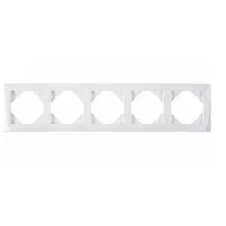 Efapel Logus90 BASE keret 5-es fehér