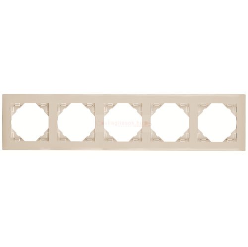 Efapel Logus90 BASE keret 5-ös krém