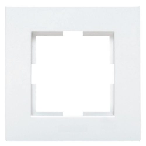 Panasonic Karre Plus 1-es keret fehér logo nélkül