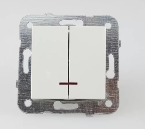 Panasonic Karre Plus csillár kapcsoló 105 jelzőfényes fehér keret nélkül