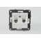 Panasonic Karre Plus RJ45 CAT6 + RJ11 CAT3 FALI ALJZAT fehér keret nélkül