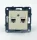 Panasonic Karre Plus RJ45 CAT 5E dupla FALI ALJZAT bézs (keret nélkül)