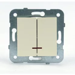   Panasonic Karre Plus csillárkapcsoló 105 jelzőfényes bézs