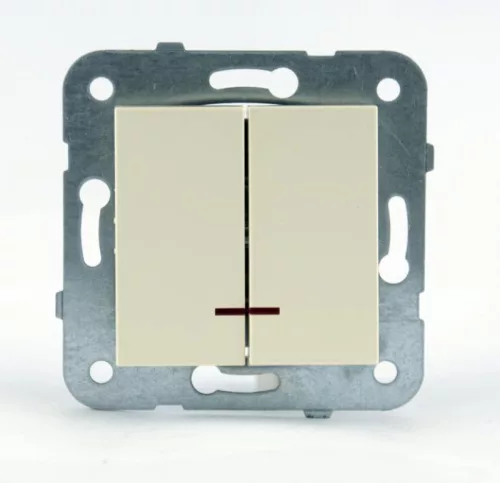 Panasonic Karre Plus csillárkapcsoló 105 jelzőfényes bézs