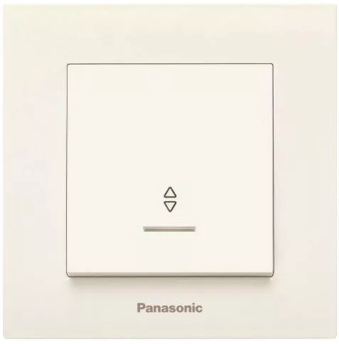 Panasonic Karre Plus váltókapcsoló 106 jelzőfényes bézs