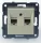 Panasonic Karre Plus RJ45 CAT6E dupla FALI ALJZAT bézs