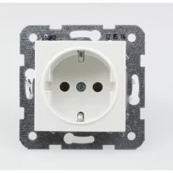 Panasonic Karre Plus dugalj fehér keret nélkül csavaros