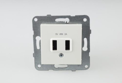 Panasonic Karre Plus USB töltő aljzat 5V 2A fehér keret nélkül