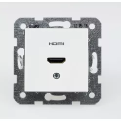 Panasonic Karre Plus HDMI fali aljzat fehér keret nélkül