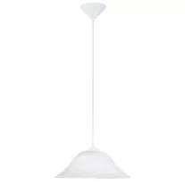 ALBANY Függ. 1x60W E27 átm:35cm fehér