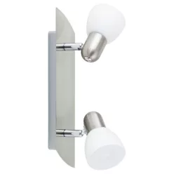 ENEA Egyenes 2*40W E14  nikkel  13986