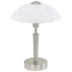 SOLO Asztali E14 1x60W m.nikkel/dekor