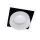 Spot lámpatest SA-045/1 négyzet fekete/fehér