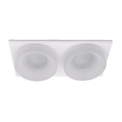 Spot lámpatest SA-045/2 négyzet fehér