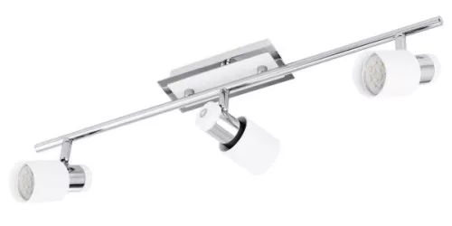 DAVIDA LED-es fali/menny.GU10 3x5Wkr/feh