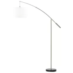 NADINA Állólámpa E27 1x60Wmnikkel/fehér