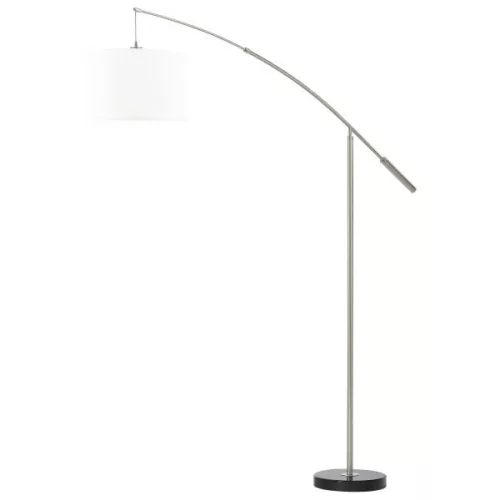 NADINA Állólámpa E27 1x60Wmnikkel/fehér