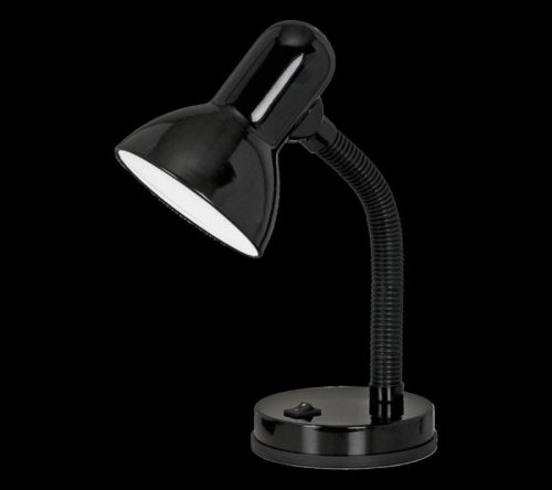 BASIC asztali lámpa fekete 1xE27