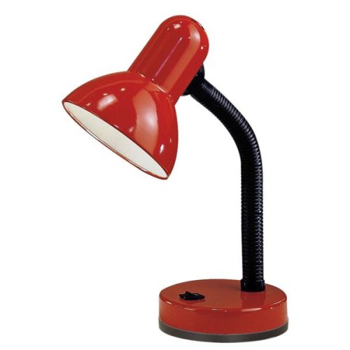 BASIC Írósztali lámpa 1*40W piros