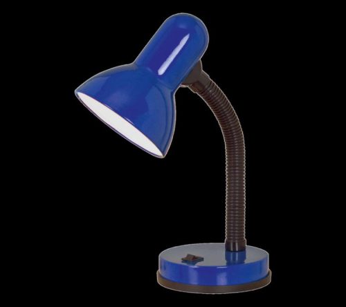 BASIC asztali lámpa kék 1xE27