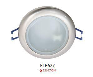 Beépíthető spot lámpatest IP44 ELR627 szatén nikkel
