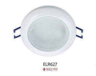 Beépíthető spot lámpatest IP44 ELR627 fehér
