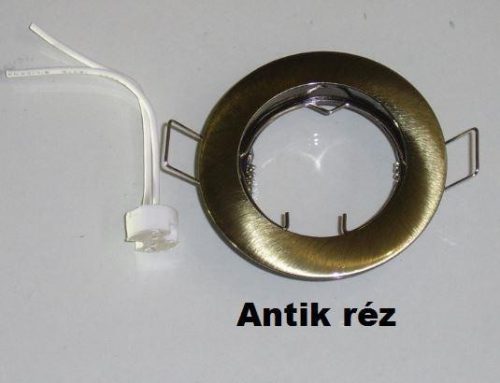 Beépíthető spot lámpatest SA-70 antik réz